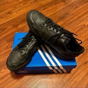 Adidas Continental 80 Core Black Core Black Upper Leather Size 10.5